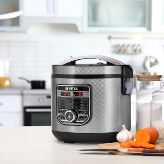 Мультиварка Vitek VT-4282 5л 860Вт серебристый от магазина РЭССИ