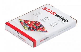 Весы кухонные электронные Starwind SSK3355 макс.вес:5кг рисунок/ягоды от магазина РЭССИ
