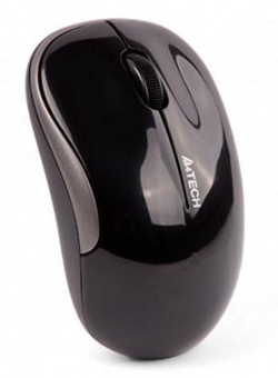 Мышь A4Tech G3-300N черный оптическая (1200dpi) беспроводная USB для ноутбука (3but) от магазина РЭССИ