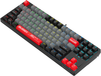 Клавиатура A4Tech Bloody S87 Energy механическая черный/красный USB for gamer LED (S87 USB ENERGY RED) от магазина РЭССИ