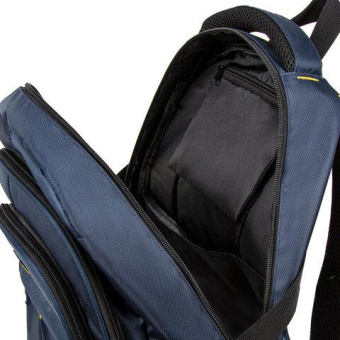 Универсальный рюкзак BRAUBERG TITANIUM синий с желтыми вставками 45x28x18см 270768 от магазина РЭССИ