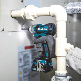 Шуруповерт Makita TD111DWAE аккум. патрон:шестигр.1/4" (кейс в комплекте) от магазина РЭССИ