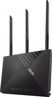Роутер беспроводной Asus 4G-AX56 AX1800 10/100/1000BASE-TX/4G cat.6 черный от магазина РЭССИ