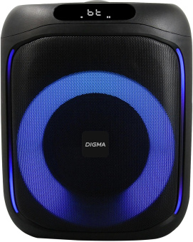 Минисистема Digma D-MC1700 черный 30Вт FM USB BT micro SD от магазина РЭССИ