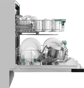 Посудомоечная машина встраив. Weissgauff BDW 6136 D Inverter AutoOpen Infolight 2100Вт полноразмерная инвертер от магазина РЭССИ