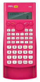 Калькулятор научный Deli E1710A/RED красный 10+2-разр. от магазина РЭССИ