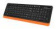 Клавиатура + мышь A4Tech Fstyler FG1010 клав:черный/оранжевый мышь:черный/оранжевый USB беспроводная Multimedia от магазина РЭССИ