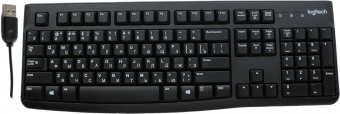 Клавиатура Logitech K120 черный USB (920-002583) от магазина РЭССИ