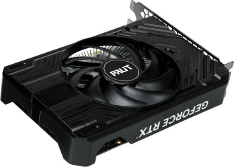Видеокарта Palit PCI-E 4.0 RTX4060 STORMX NVIDIA GeForce RTX 4060 8192Mb 128 GDDR6 1830/17000 HDMIx1 DPx3 HDCP Ret от магазина РЭССИ