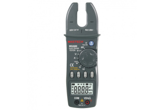 MS2600 Mastech клещи токоизмерительные цифровые автоматические ACA(ACV/DCV сопр.прозвонемкостьчастотаскважностьавто диапазон) от магазина РЭССИ
