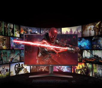 Монитор LG 27" UltraGear 27GL850-B черный IPS LED 16:9 HDMI матовая HAS 1000:1 350cd 178гр/178гр 2560x1440 FreeSync DP 2K USB 6.1кг от магазина РЭССИ