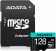 Картинка Флеш карта microSDXC 128Gb Class10 A-Data AUSDX128GUI3V30SA2-RA1 Premier Pro + adapter от магазина РЭССИ Флеш карта microSDXC 128Gb Class10 A-Data AUSDX128GUI3V30SA2-RA1 Premier Pro + adapter от магазина РЭССИ