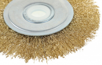 Щетка дисковая по мет. Elitech 1820.074700 d=125мм d(посад.)=22.2мм (угловые шлифмашины) (упак.:1шт) от магазина РЭССИ