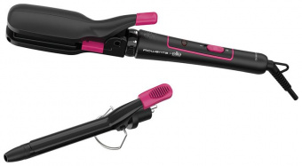 Щипцы Rowenta CF4122F0 26Вт макс.темп.:180С покрытие:керамическое черный от магазина РЭССИ