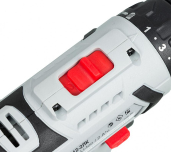 Дрель-шуруповерт Ресанта ДА-12-2ЛК аккум. патрон:быстрозажимной (кейс в комплекте) (75/14/2) от магазина РЭССИ