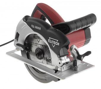 Циркулярная пила (дисковая) Elitech ПД 1600Л 1600Вт (ручная) от магазина РЭССИ