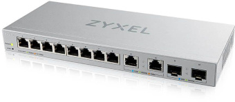 Коммутатор Zyxel XGS1210-12-ZZ0102F 8x1Гбит/с 2x2.5Гбит/с 2SFP+ управляемый от магазина РЭССИ
