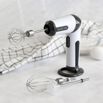 Миксер ручной Galaxy Line GL 2227 20Вт белый/черный от магазина РЭССИ
