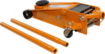 Подкатной двухпоршневой гаражный домкрат Ombra 3 т 133-485 мм OHT230 от магазина РЭССИ