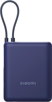Мобильный аккумулятор Xiaomi BHR9341GL 10000mAh PD 33W 3A USB-A/USB-C синий от магазина РЭССИ