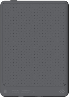 Электронная книга Digma P6 6" E-Ink Kaleido 1072x1448 Touch Screen 1.8Ghz 3072/32Gb/SD/microSDHC темно-серый от магазина РЭССИ
