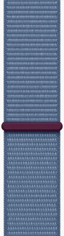 Смарт-часы Apple Watch Series 9 A2980 45мм OLED корп.серебристый Sport Loop рем.синий разм.брасл.:145-220мм (MR9F3ZP/A) от магазина РЭССИ