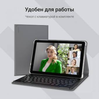 Планшет Digma K10 T606 (1.6) 8C RAM4Gb ROM64Gb 10.1" IPS 1280x800 4G 2Sim Android 14 серый 5Mpix 2Mpix BT WiFi microSD 1Tb 5000mAh от магазина РЭССИ
