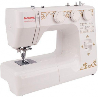 Швейная машина Janome 1225s белый от магазина РЭССИ