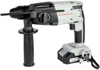 Перфоратор Интерскол ПА-18/18Л2 патрон:SDS-plus уд.:1.3Дж аккум. (кейс в комплекте) от магазина РЭССИ
