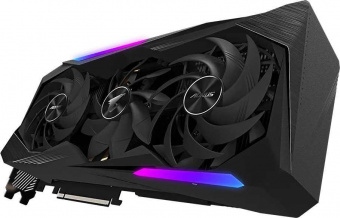 Видеокарта Gigabyte PCI-E 4.0 GV-N307TAORUS M-8GD NVIDIA GeForce RTX 3070TI 8192Mb 256 GDDR6X 1875/19000 HDMIx3 DPx3 HDCP Ret от магазина РЭССИ