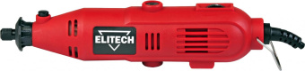 Шлифмашина прямая Elitech МПШ 015Э красный/черный от магазина РЭССИ