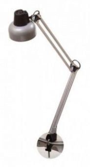 Светильник Трансвит Beta (Beta/Gr) настольный на струбцине E27 серый 60Вт от магазина РЭССИ