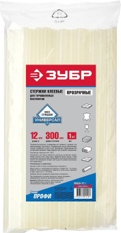 Клеевые стержни для клеевого пистолета Зубр 06856-12-1 от магазина РЭССИ