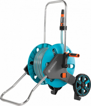 Тележка для шланга Gardena CleverRoll M черный шланг в компл. 20м (18513-35.000.00) от магазина РЭССИ