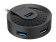 Картинка Разветвитель USB 3.0 A4Tech HUB-30C 4порт. черный от магазина РЭССИ Разветвитель USB 3.0 A4Tech HUB-30C 4порт. черный от магазина РЭССИ