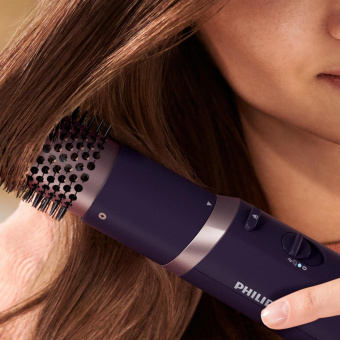 Фен-щетка Philips BHA313/00 800Вт фиолетовый от магазина РЭССИ
