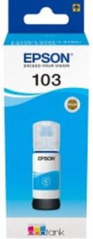 Картридж струйный Epson 103C C13T00S24A голубой (7500стр.) (65мл) для Epson L3100/3110/3150 от магазина РЭССИ