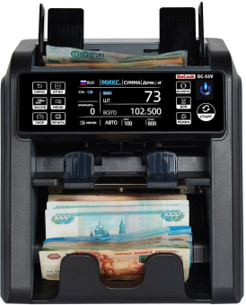 Сортировщик банкнот DoCash DC 55V 14391 мультивалюта от магазина РЭССИ