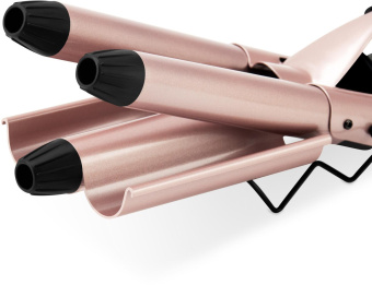 Щипцы Hyundai H-HS1477 130Вт макс.темп.:200С покрытие:керамико-турмалиновое черный от магазина РЭССИ