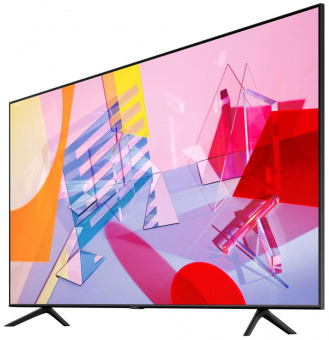 Телевизор QLED Samsung 85" QE85Q60BAUXCE Q черный 4K Ultra HD 60Hz DVB-T2 DVB-C DVB-S2 USB WiFi Smart TV (RUS) от магазина РЭССИ
