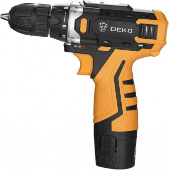 Дрель-шуруповерт Deko Banger 12V Li-Ion аккум. патрон:быстрозажимной (кейс в комплекте) (063-4167) от магазина РЭССИ