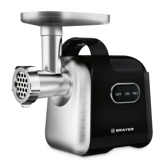 Мясорубка BRAYER 2000 Вт реверс насадки кеббе колбасы овощей BR1602 от магазина РЭССИ