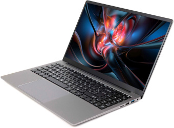 Ноутбук Hiper Office H1574O5165DM Core i5 1235U 16Gb SSD512Gb Intel Iris Xe graphics 15.6" IPS FHD (1920x1080) Free DOS 64 grey WiFi BT Cam 4700mAh от магазина РЭССИ