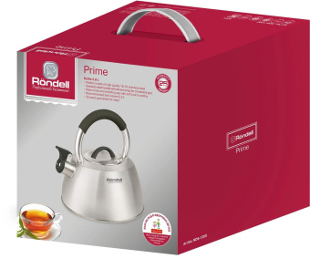 Чайник металлический Rondell Prime RDS-1300 2.8л. стальной от магазина РЭССИ