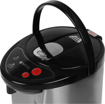 Термопот Vitek VT-7101 4.2л. 730Вт черный/серебристый от магазина РЭССИ