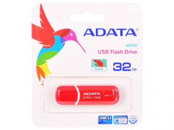 Флеш Диск A-Data 32Gb DashDrive UV150 AUV150-32G-RRD USB3.0 красный от магазина РЭССИ