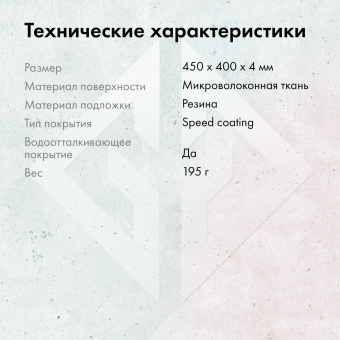 Коврик для мыши GMNG GG-PD450S Большой рисунок 450x400x4мм от магазина РЭССИ