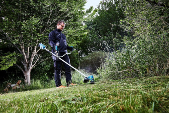 Триммер электрический Makita DUR190UZX3 аккум. неразбор.штан. реж.эл.:леска от магазина РЭССИ
