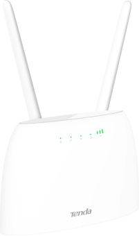Роутер беспроводной Tenda 4G06 N300 10/100BASE-TX/3G/4G cat.4 белый от магазина РЭССИ