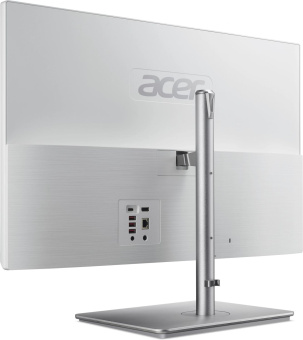 Моноблок Acer Aspire C27-195ES 27" Full HD Core Ultra 5 125U (3.6) 16Gb SSD512Gb Graphics CR Windows 11 Professional GbitEth WiFi BT 65W клавиатура мышь Cam серебристый 1920x1080 от магазина РЭССИ